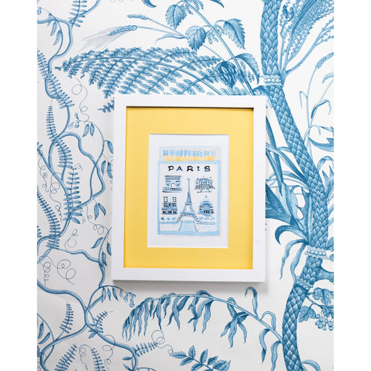 Paris Matchbook Art Print