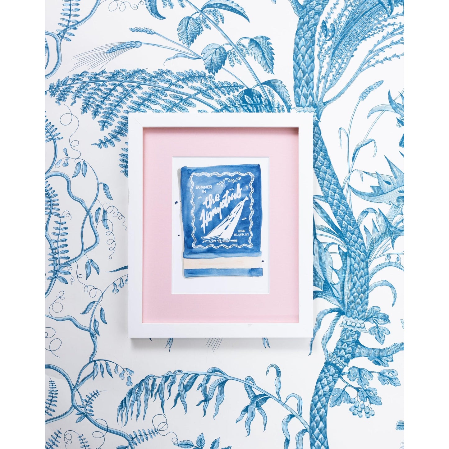 The Hamptons Matchbook Art Print