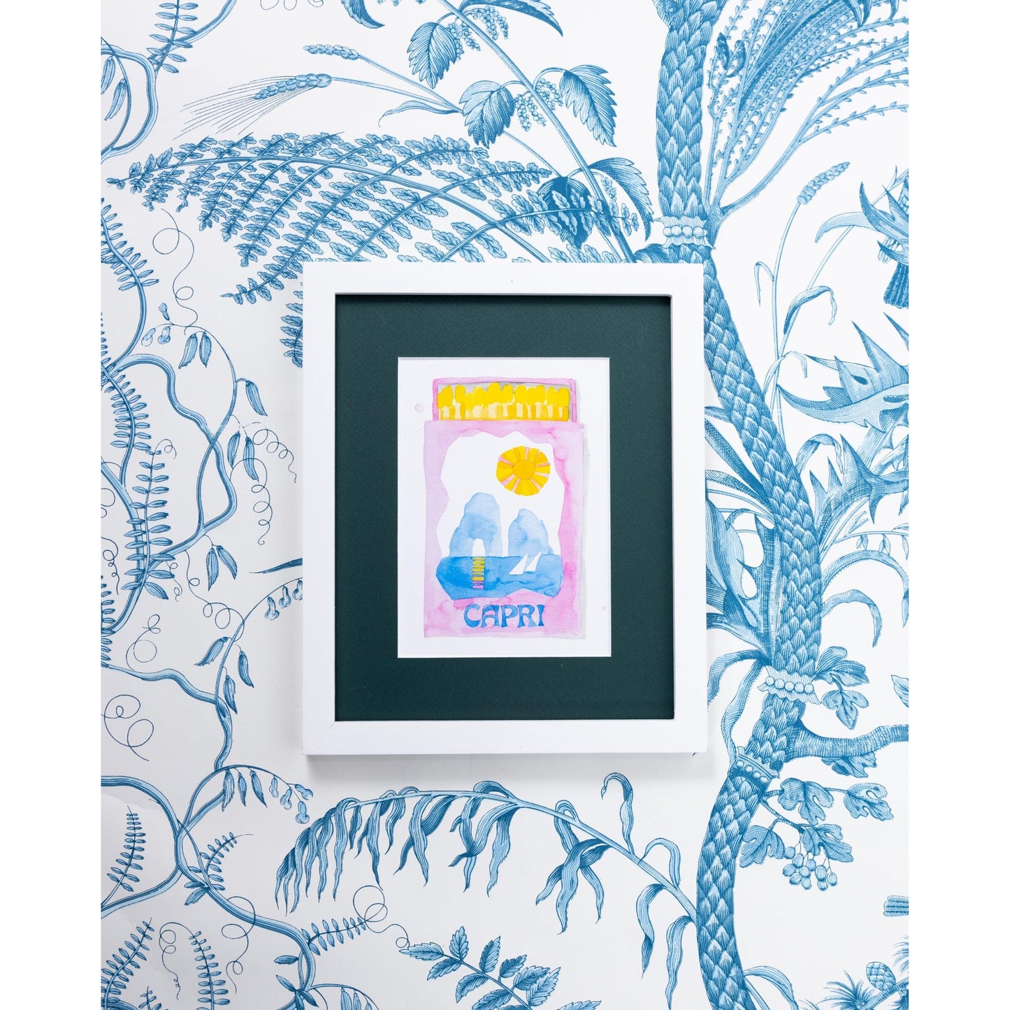 Capri Matchbook Art Print