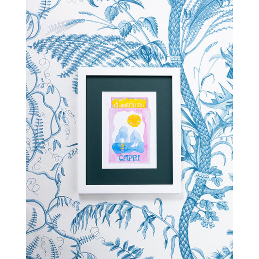 Capri Matchbook Art Print