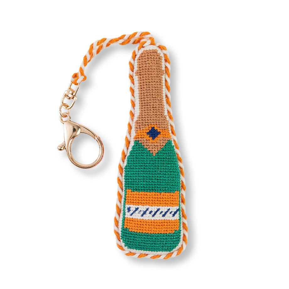 Champagne Bottle - Bag Charm
