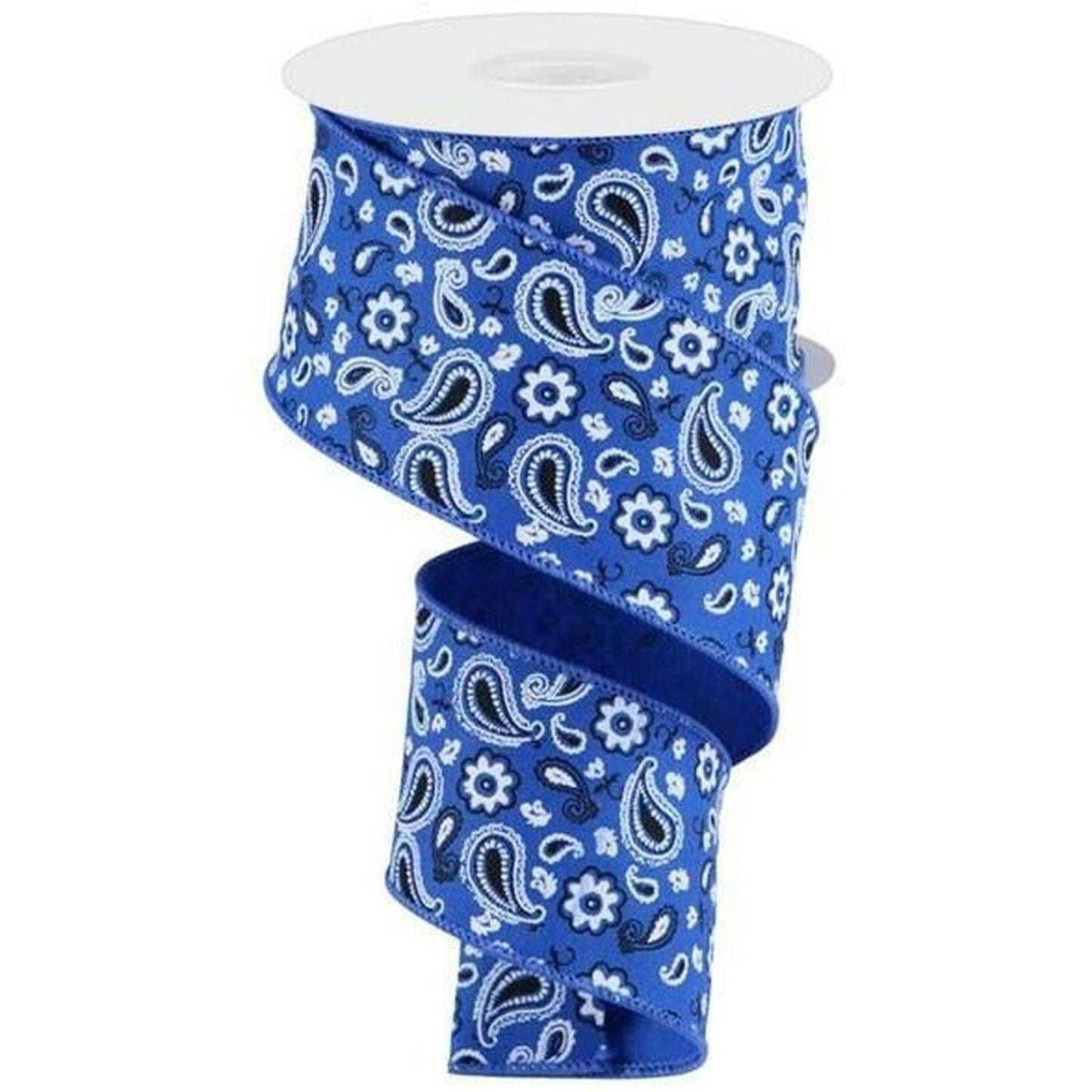 2.5" Bandana Ribbon: Royal Blue (10 Yards)
