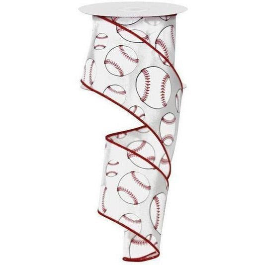 2.5" Baseball Ribbon (10 Yards)