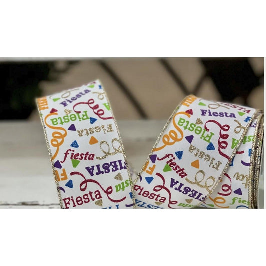 2.5" Fiesta Ribbon: Multi (10 Yards)