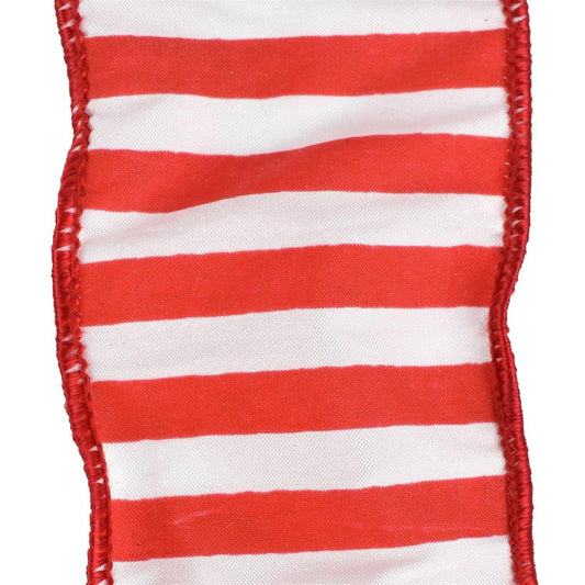 2.5" Make Me A Candy Striper Ribbon: Red (10 Yards)