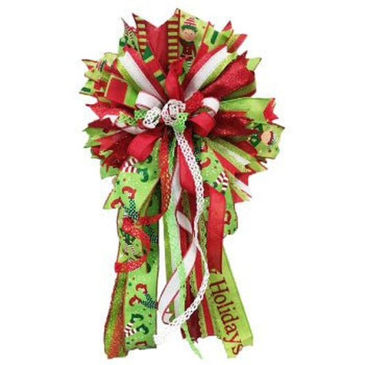 2.5" Scalloped Edge Ribbon: Red (10 Yard)