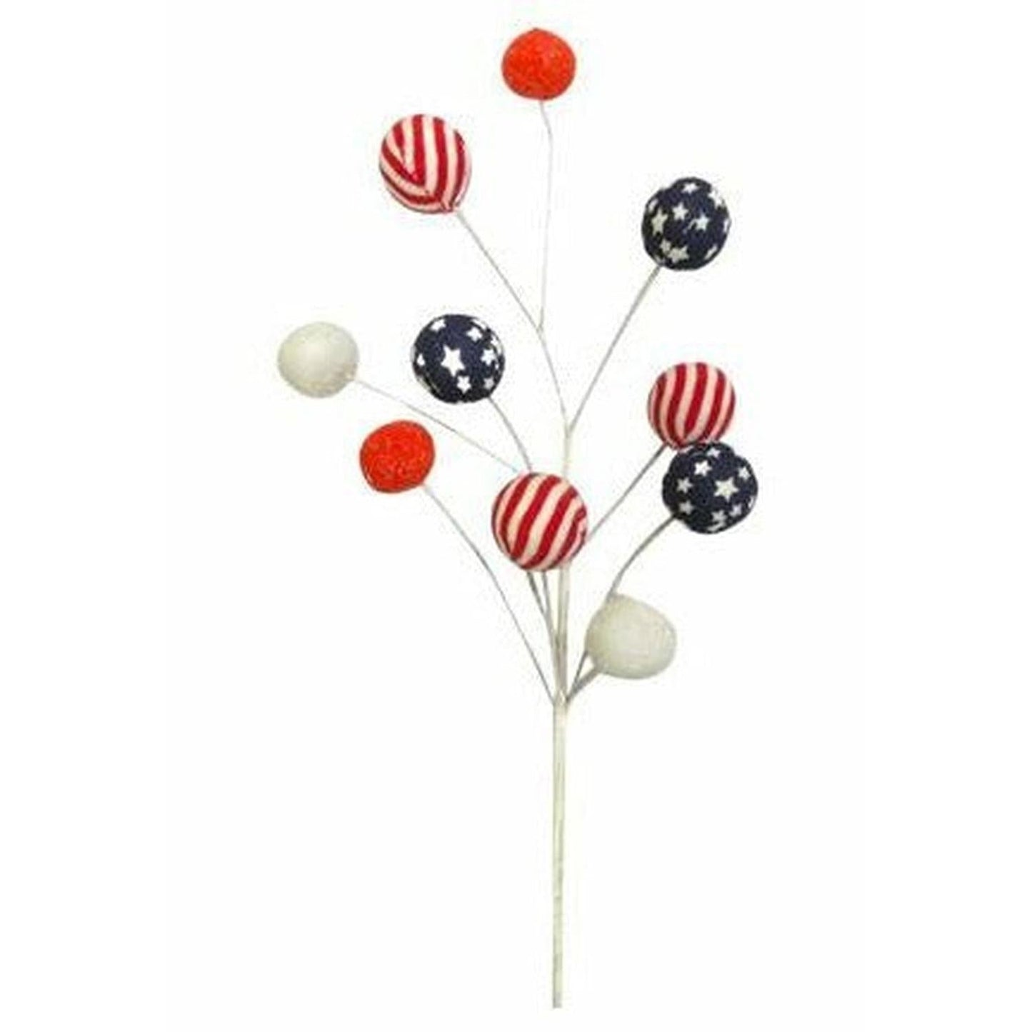 26" Stars & Stripe Ball Spray: RWB