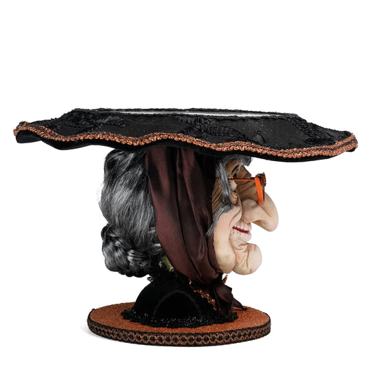 Witchy Woman Cake Plate | Halloween Decor | Katherine's Collection
