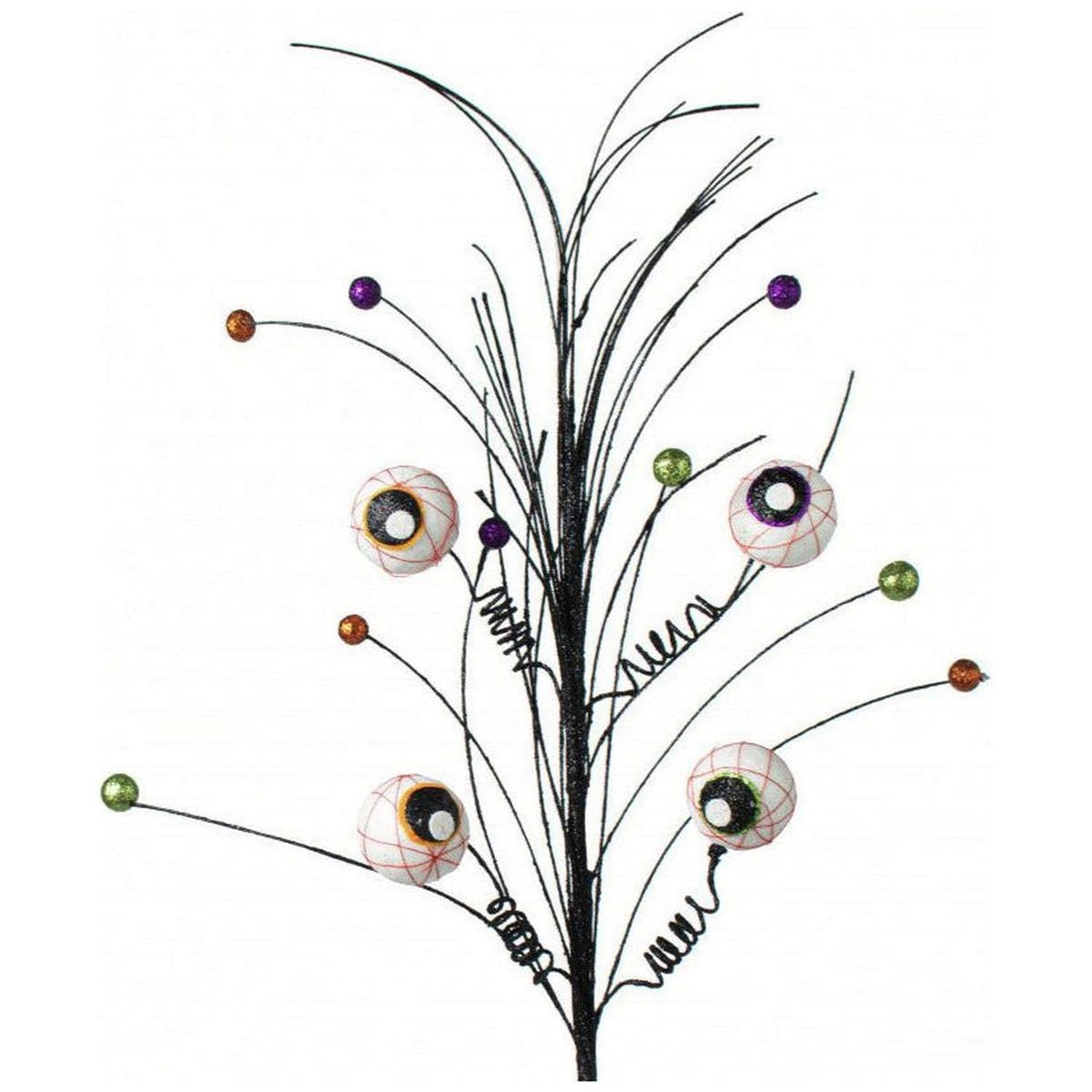 29" Glitter Eyeball Spray