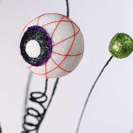 29" Glitter Eyeball Spray