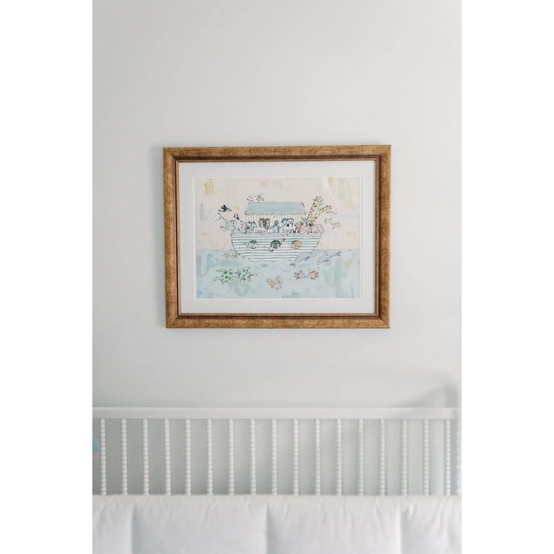 Noah's ark V Nursery Fine Art Print