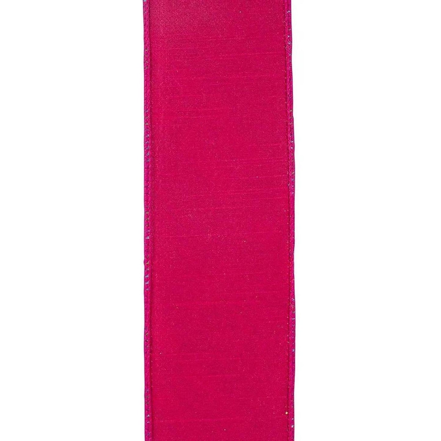 2.5" Deluxe Bright Plaid Ribbon: Fuchsia (5 Yards)