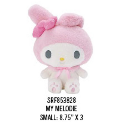 GENUINE Sanrio Original My Melodie Hello Kitty Small Plush USA Imported