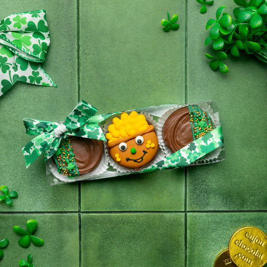 3-Piece Decorated Oreo Box - St. Patrick's Day