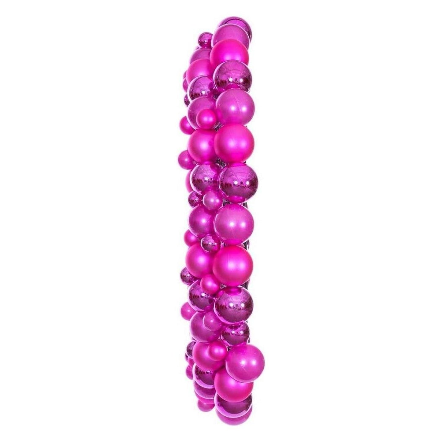 30" Hot Pink Ball Wreath