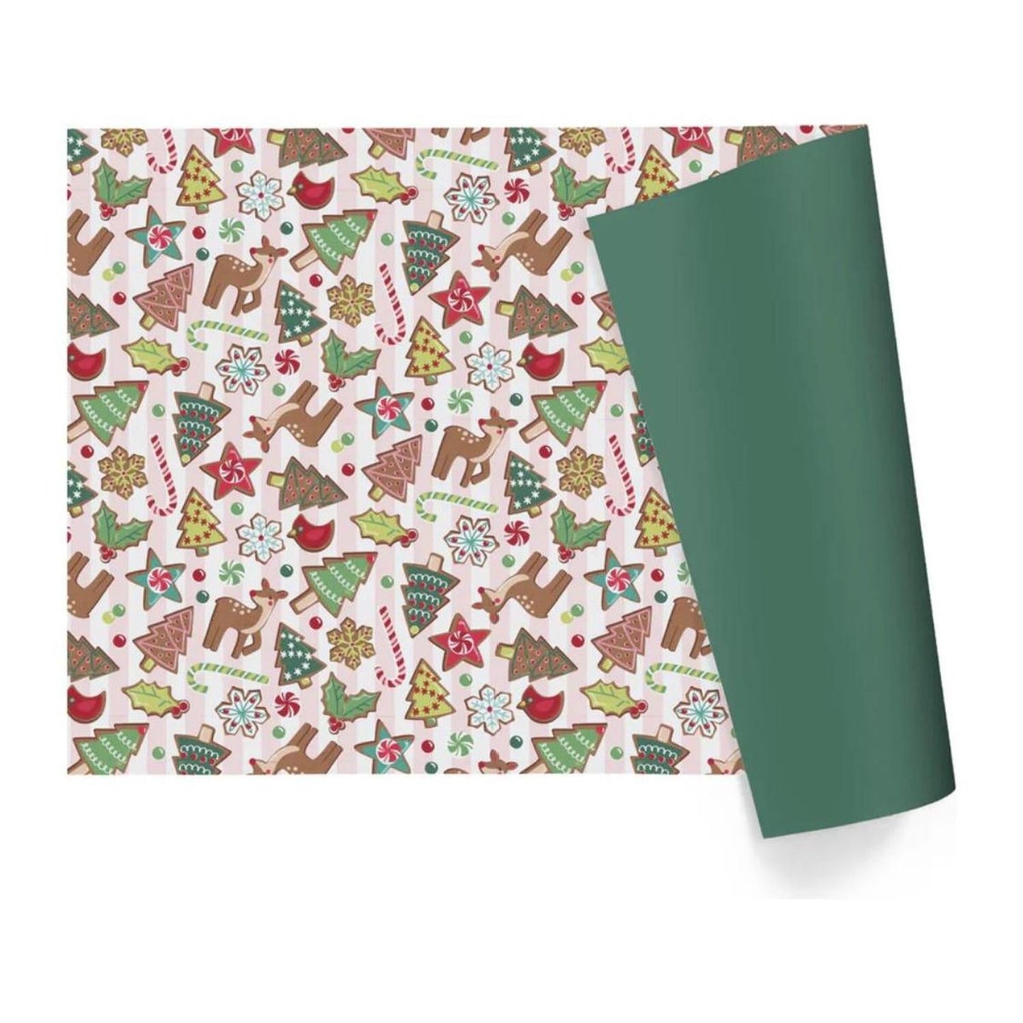 30in Reversible Sweet Cookies Wrapping Paper