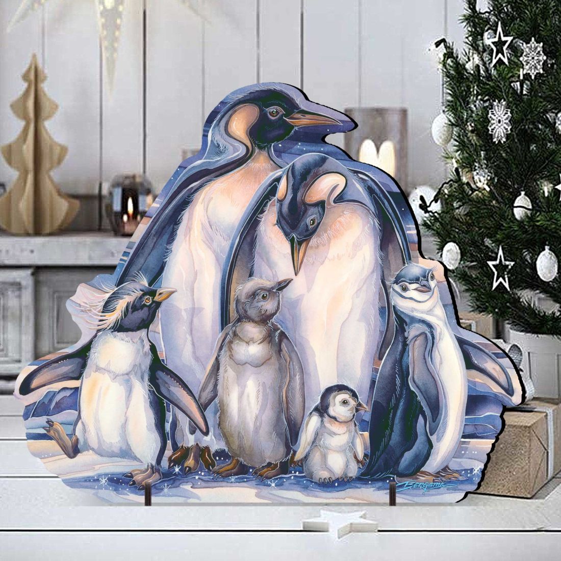 Sno Buddy Like You Wildlife Outdoor Decor by J. Bergsma - Wildlife Holiday Decor - 8591659F-JB