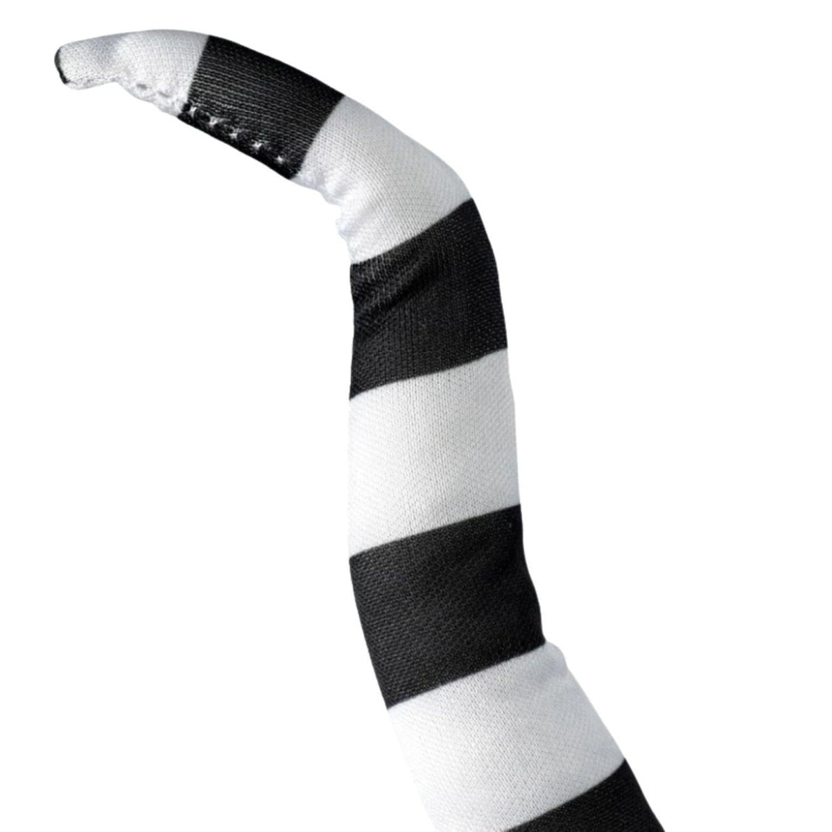 34" Stripe Horn Spray: Black & White