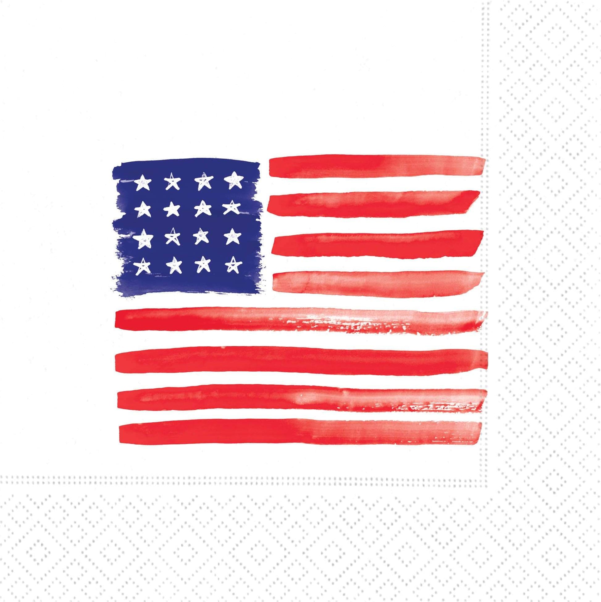 Star Spangled Luncheon Napkin