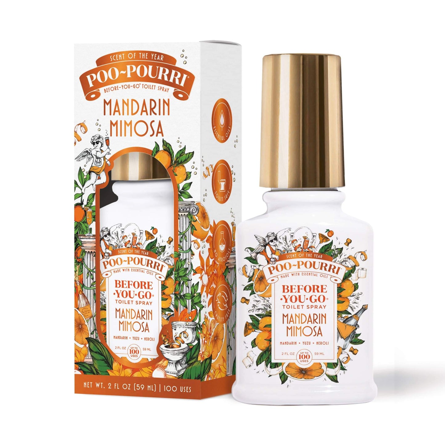 Poo~Pourri Mandarin Mimosa 2oz