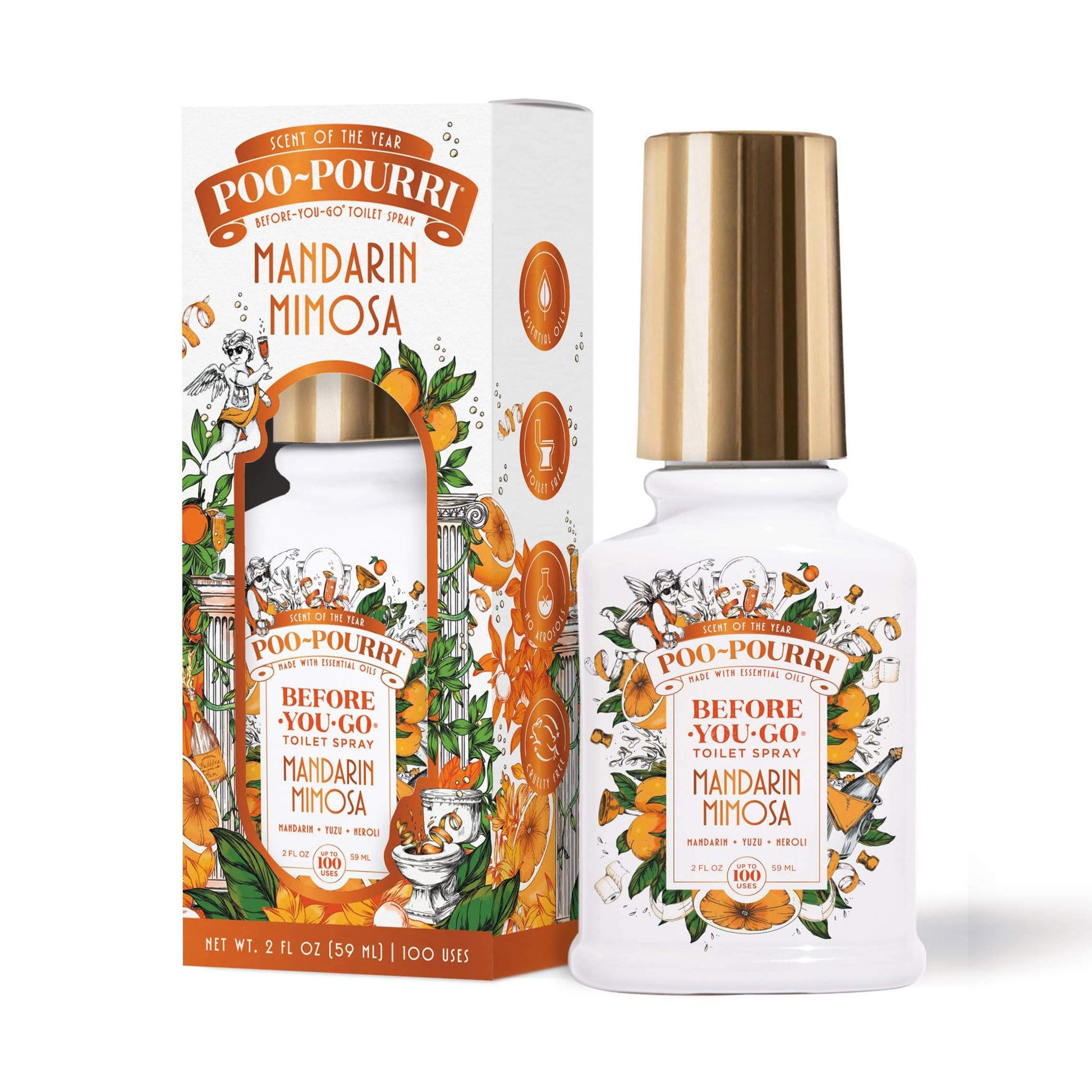 Poo~Pourri Mandarin Mimosa 2oz