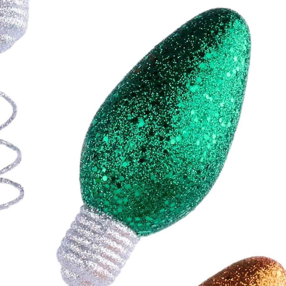 36" Glitter Light Bulb: Traditional