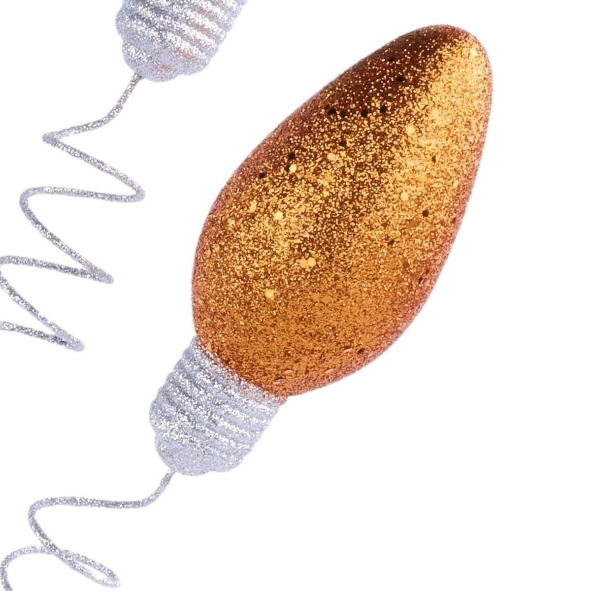 36" Glitter Light Bulb: Traditional