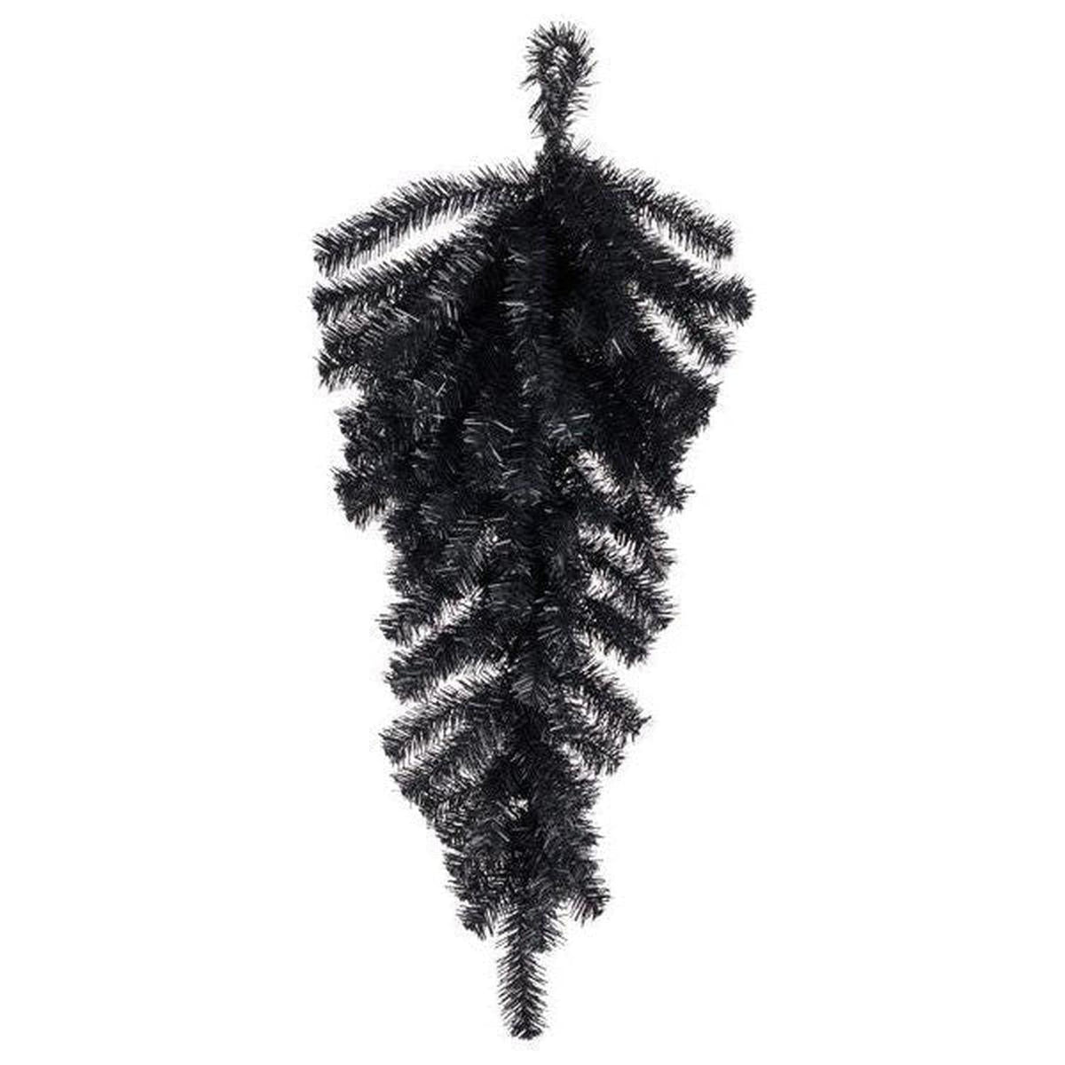 36" Teardrop Swag, 90 Tips: Black