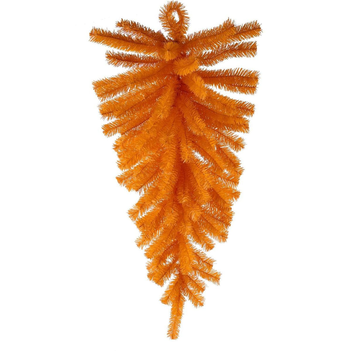 36" Teardrop Swag, 90 Tips: Orange