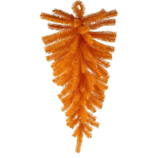 36" Teardrop Swag, 90 Tips: Orange
