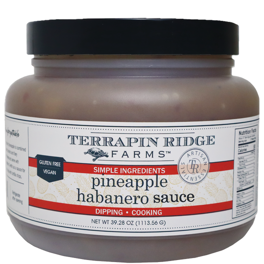 a jar of food with a label