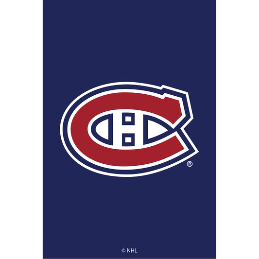 Montreal Canadiens Applique Garden Flag