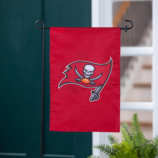Tampa Bay Buccaneers Applique Garden Flag