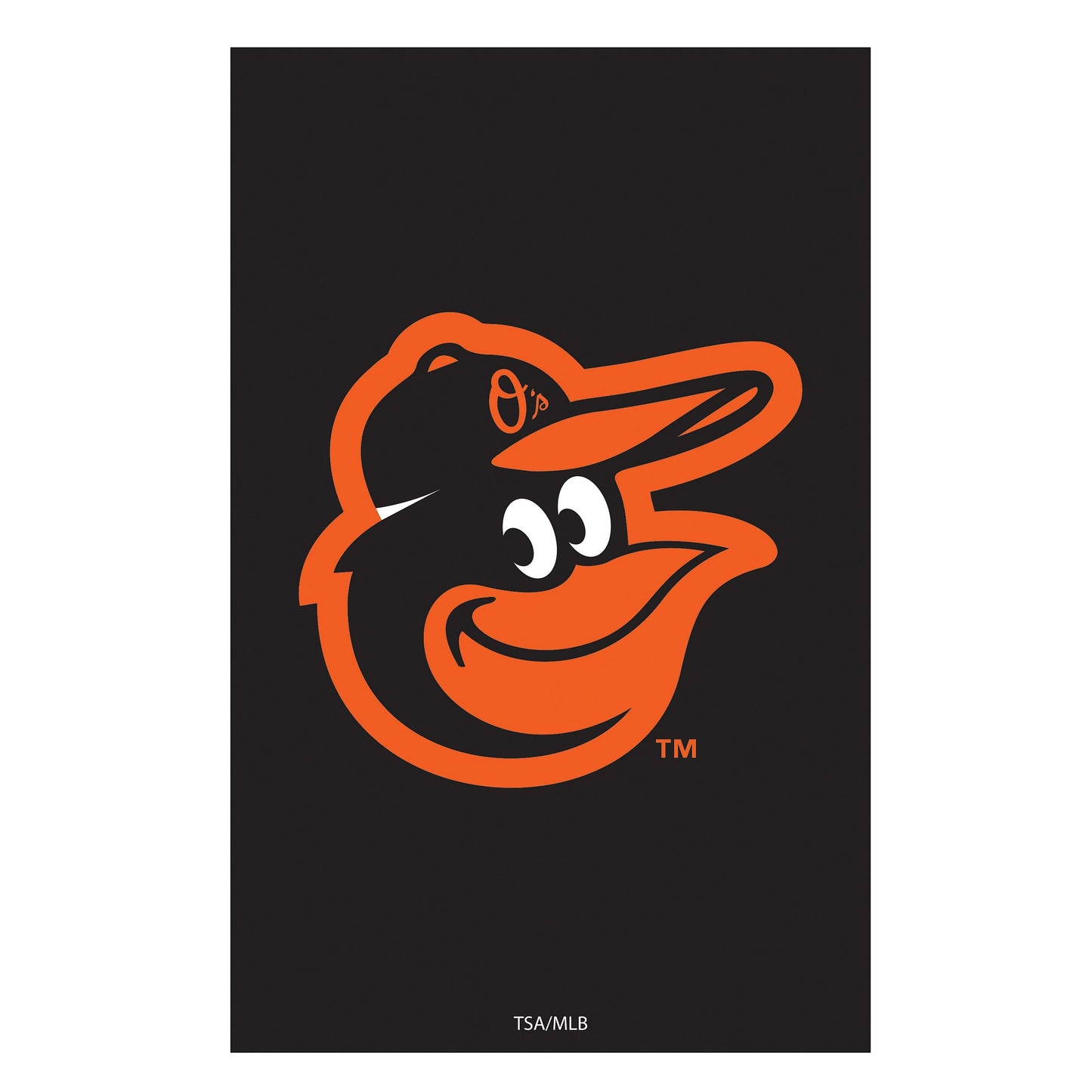 Baltimore Orioles Appliqué House Flag