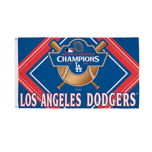 Los Angeles Dodgers Estate Flag, 2024 World Series Champions
