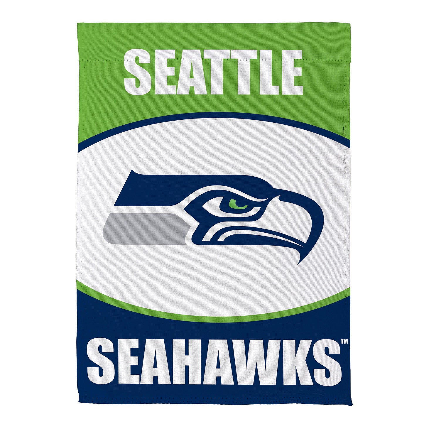 Seattle Seahawks Suede Garden Flag