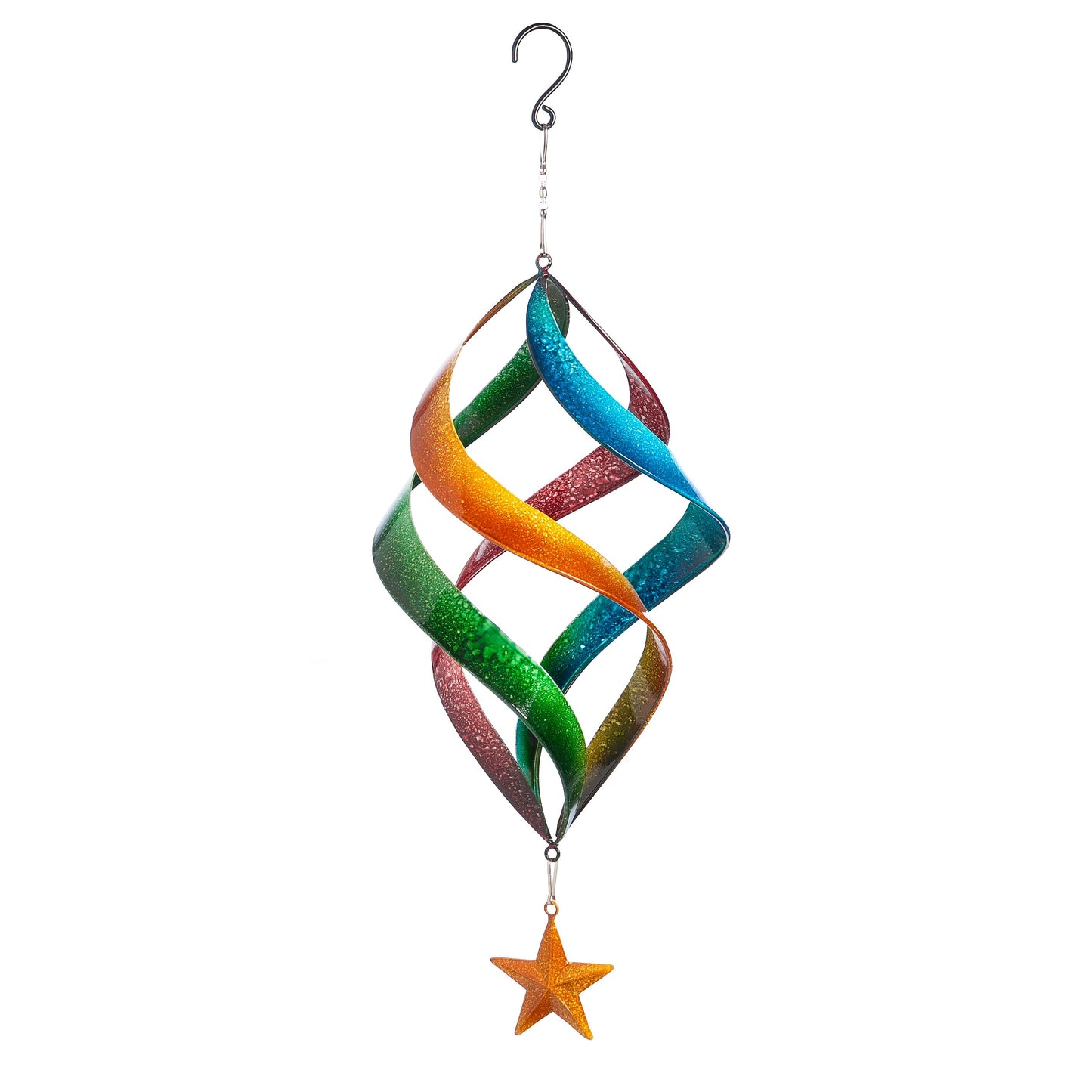 Connected Spiral Kinetic Spinner