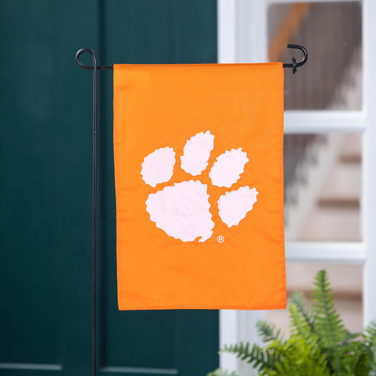 Clemson University Applique Garden Flag