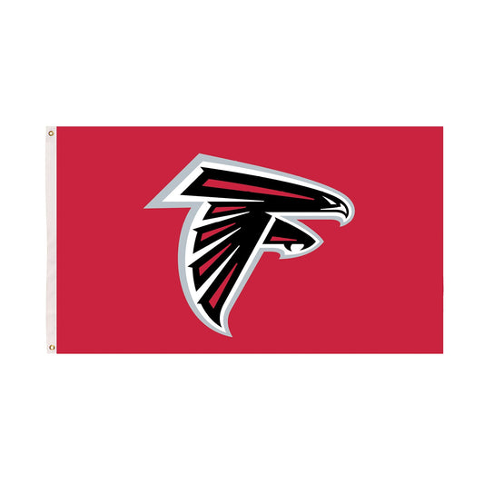 Atlanta Falcons Single Sided Flag w/ 2 Grommets, 3'x5'