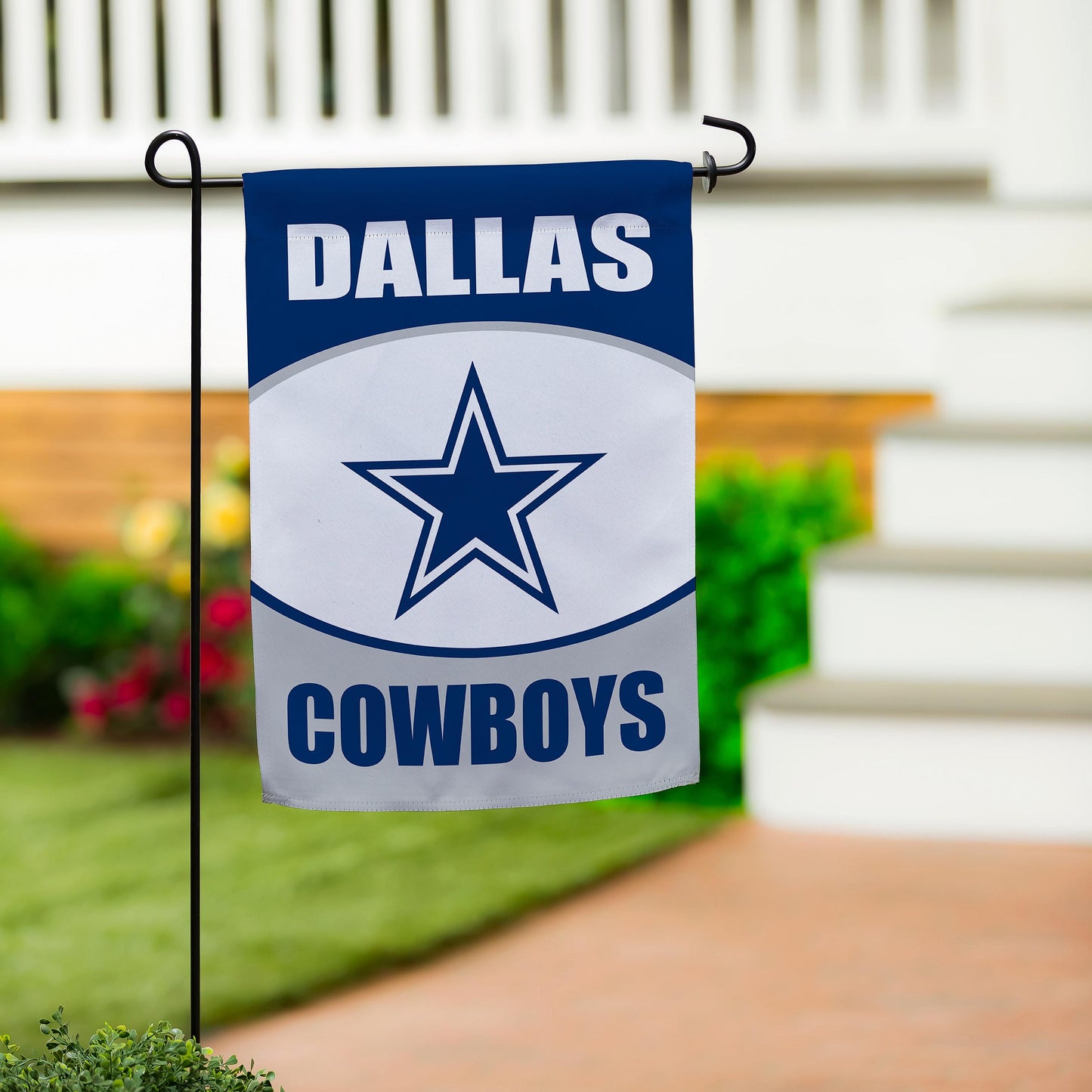 Dallas Cowboys Suede Garden Flag