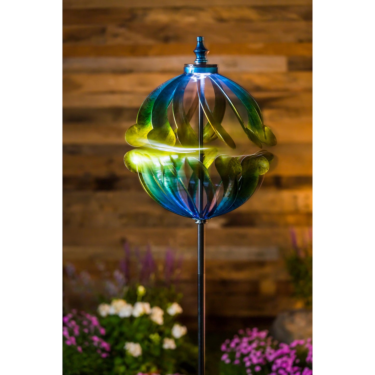 75" Solar Wind Spinner, Oceanic Waves