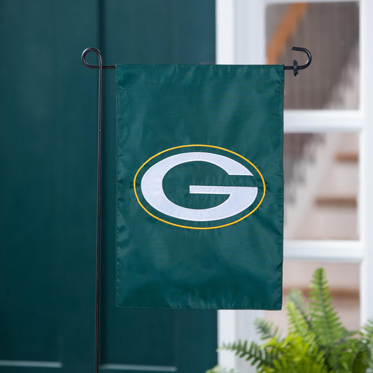 Green Bay Packers Applique Garden Flag