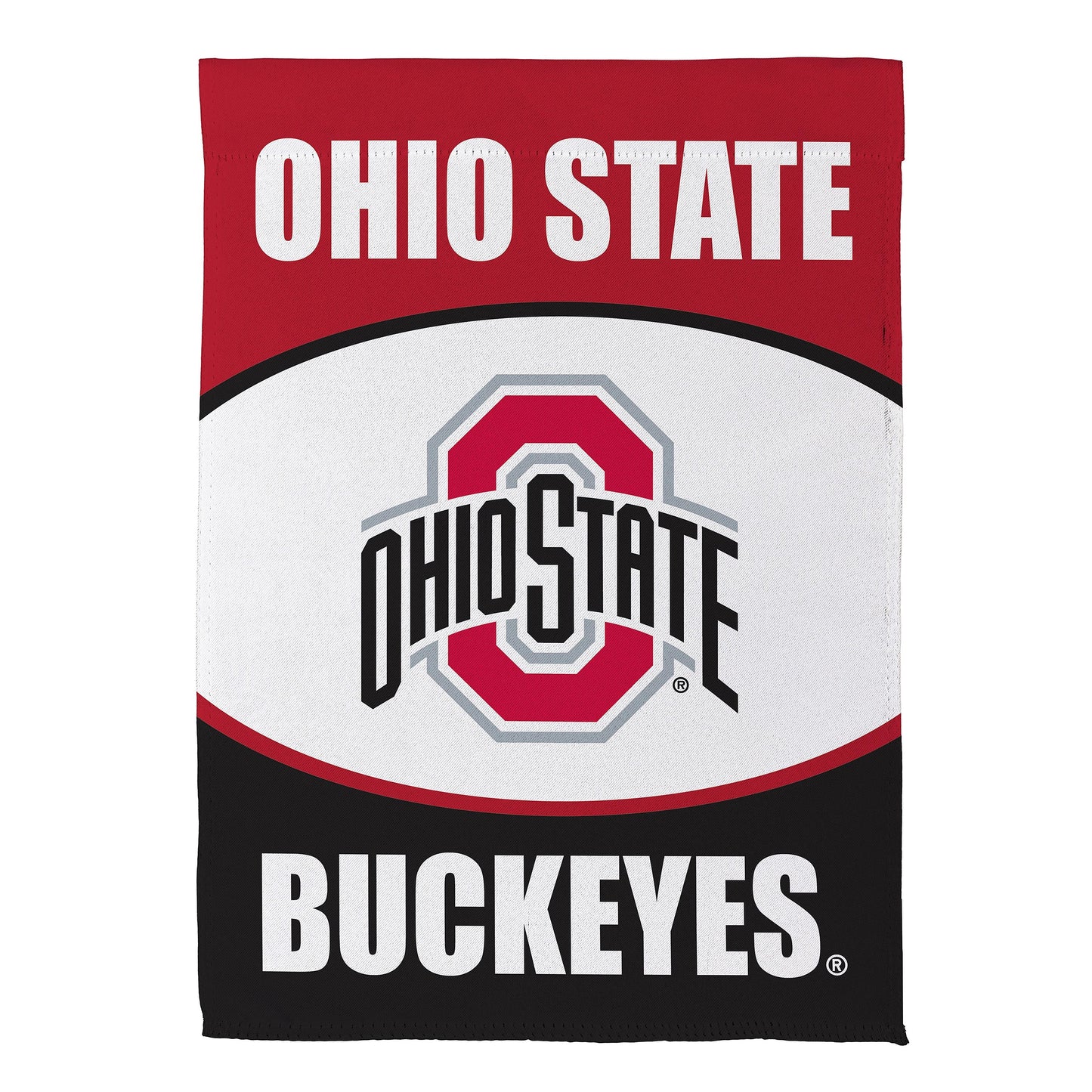Ohio State University Suede House Flag