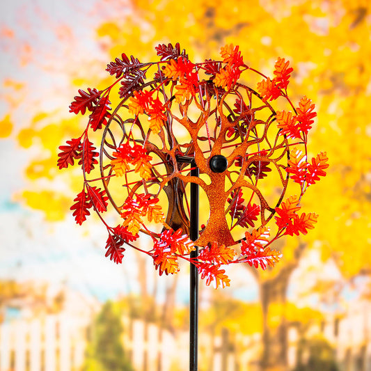 75" Wind Spinner, Maple Tree