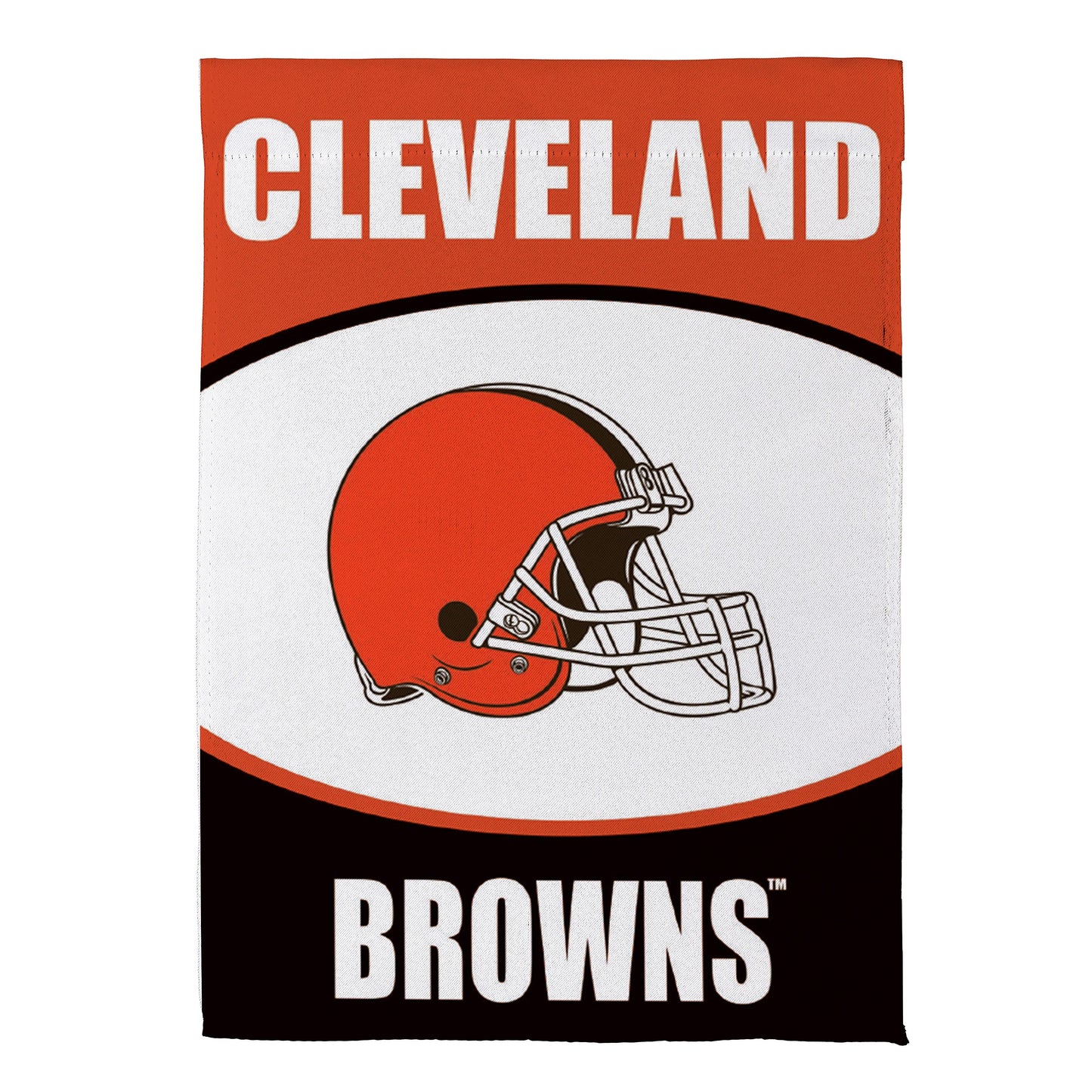 Cleveland Browns Suede Garden Flag