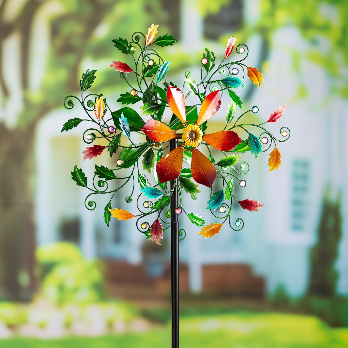 Wind Spinner, Swirling Leaves