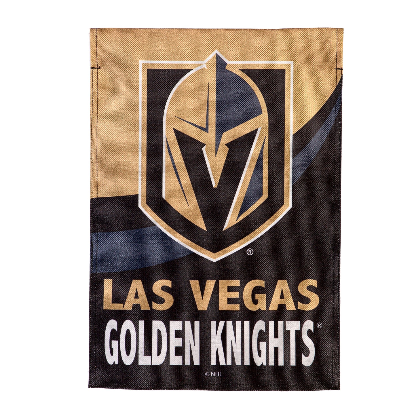 Vegas Golden Knights Burlap Flag GDN Size