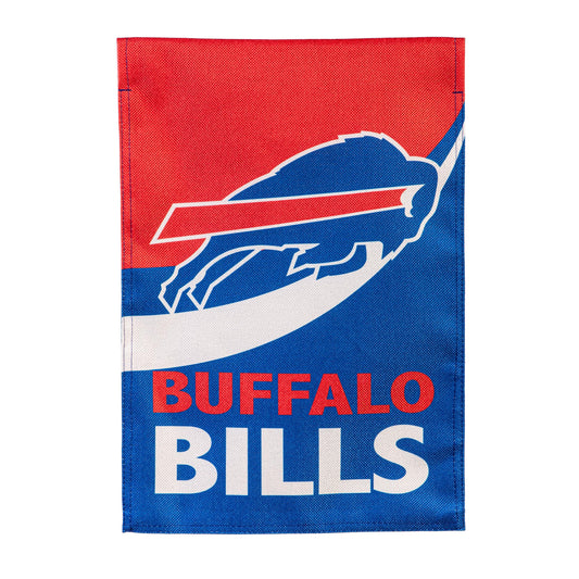 Buffalo Bills Burlap Flag GDN Size