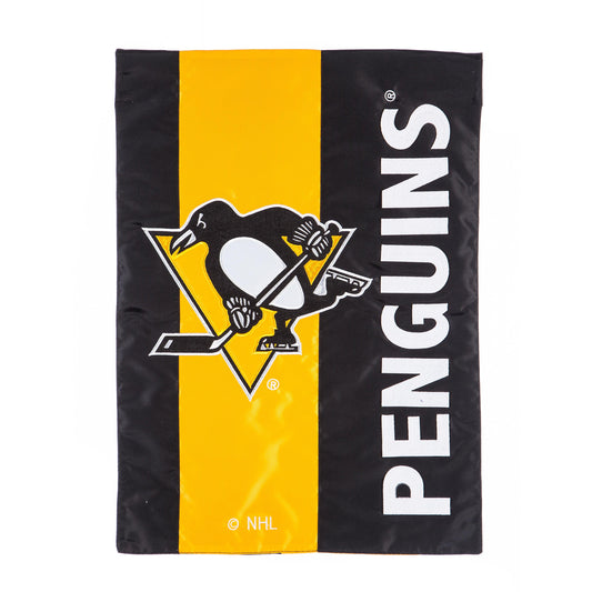 Pittsburgh Penguins Embellished Garden Flag