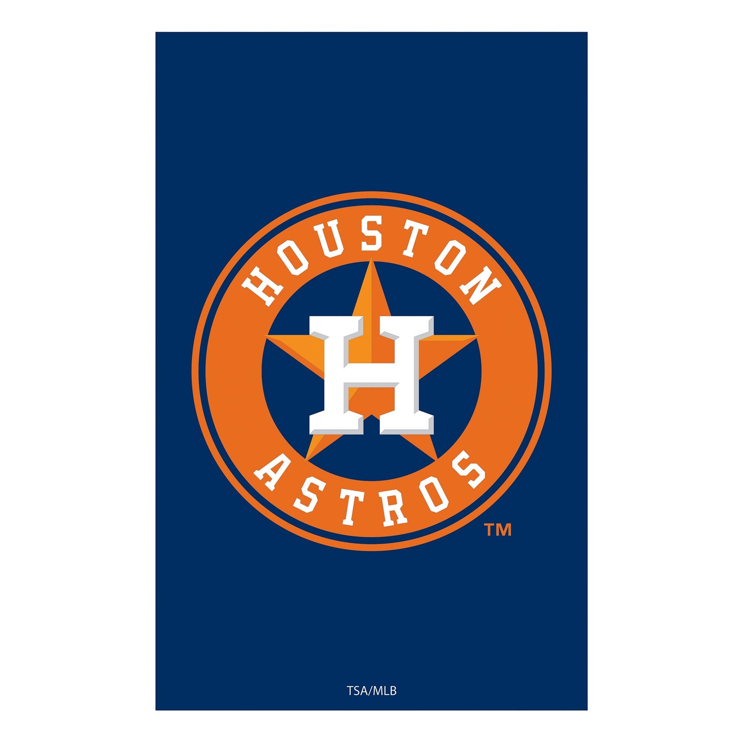 Houston Astros Appliqué House Flag